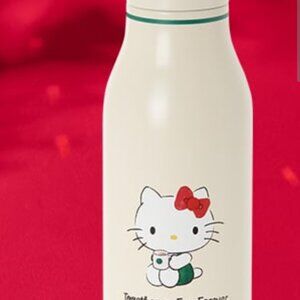 HELLO KITTY Starbucks 2025 Holiday stainless steel water bottle